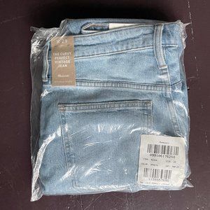 NWT The Curvy Perfect Vintage Jean in Fiore Wash